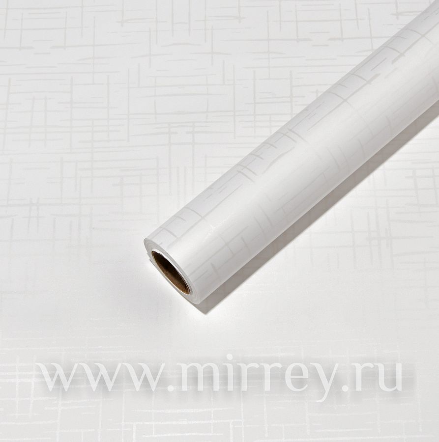 Упак. материал флористическая пленка "Матрица", 65 мкр, 58 см х 10 м, белый