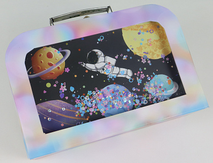 Коробка-сундук "В глубинах космоса" 26,2×17,5×8,4H см, 1 шт.