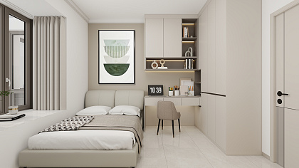 Картина "Простота форм II", 30% ручная работа, рама пластиковая, 60x90