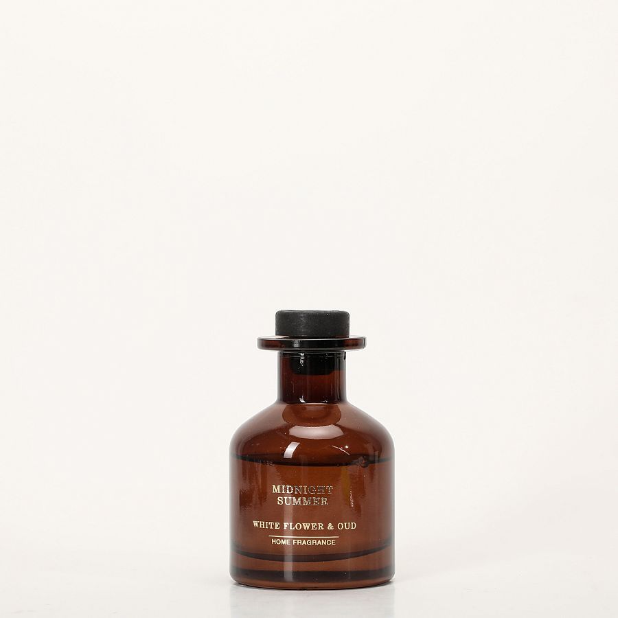 Ароматический диффузор с палочками 100 мл., White Flower & Oud/Белые цветы и уд
