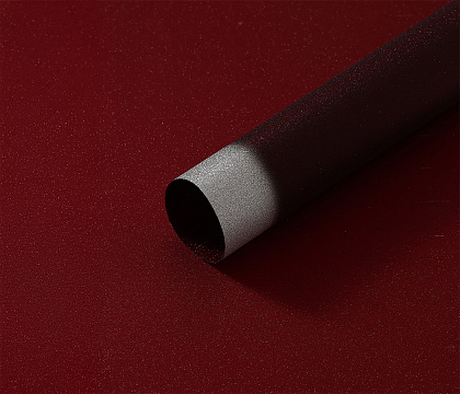 Упак. материал флористическая пленка "Люрекс", 120 мкр, 57 см х 57 см, 10 листов/упак., винный