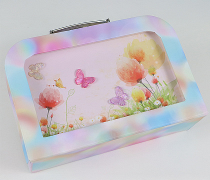 Коробка-сундук "Мечта бабочки" 26,2×17,5×8,4H см, 1 шт.