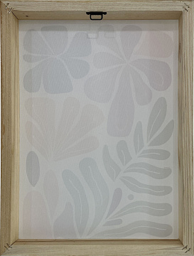 Постер "Цветочный узор I", без рамы, 30*40*3,8