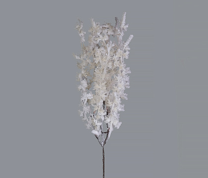 Ветка декоративная заснеженная, 60 см