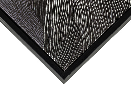 Картина "Анфини II" с тиснением, рама пластиковая, 80x60x2,8