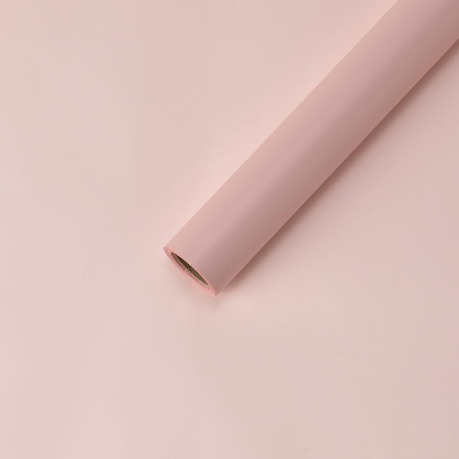 Упак. материал флористическая пленка "PASTEL new", 60 см*30 м, розовый