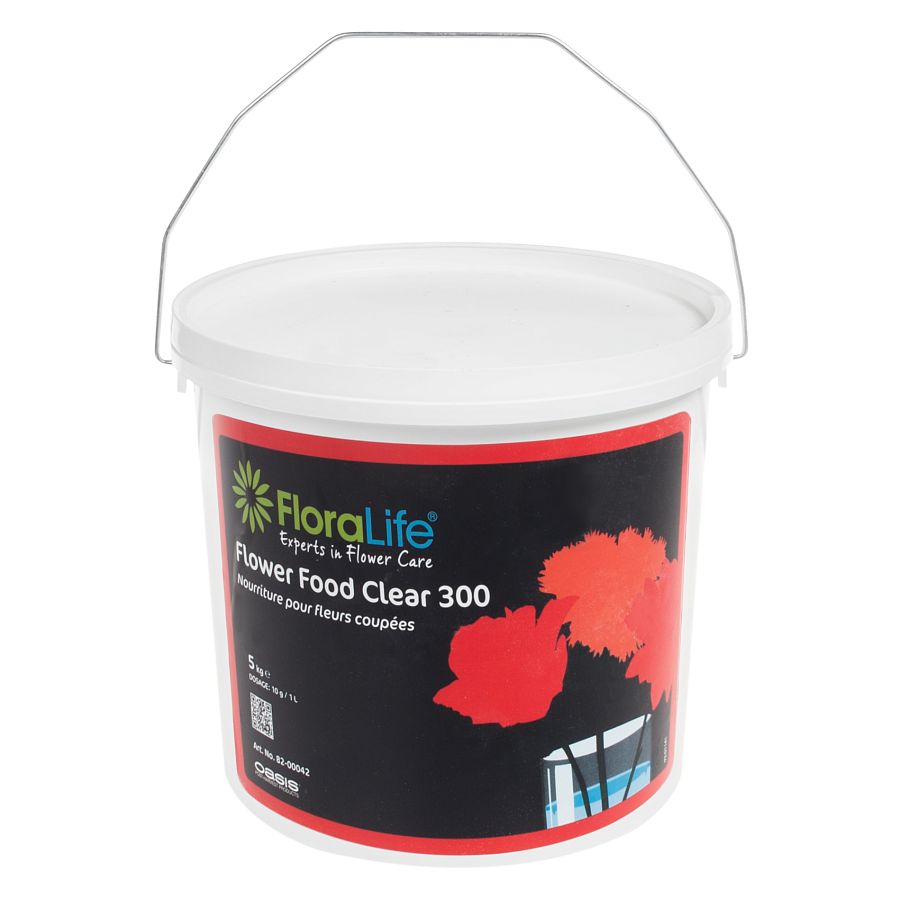 Подкормка FLORALIFE® CLEAR 300 Для срезанных цветов Ведерко 5 кг