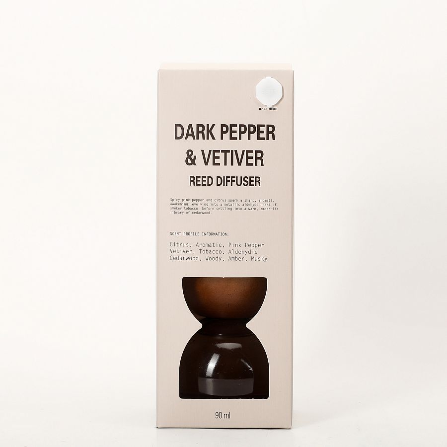 Ароматический диффузор с палочками 90 мл., Dark Pepper & Vetiver/Темный перец и ветивер