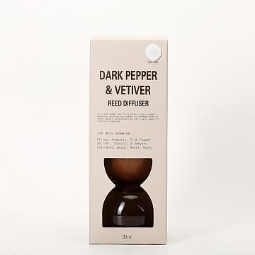 Ароматический диффузор с палочками 90 мл., Dark Pepper & Vetiver/Темный перец и ветивер
