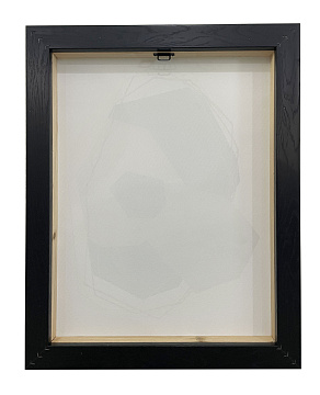 Картина "Абстракция I", 80% ручная работа, рама пластиковая, 40*50*3,5