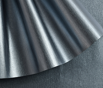 Упаковочная бумага с перламутровым отливом 53 см* 4 ярда, 120 г/м², графитовый