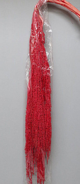 Сухоцвет "Амарантус", длина 90-110 см, 5 шт. красный