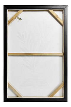 Картина "Ветки оливы", 30% ручная работа, рама пластиковая, 60x90