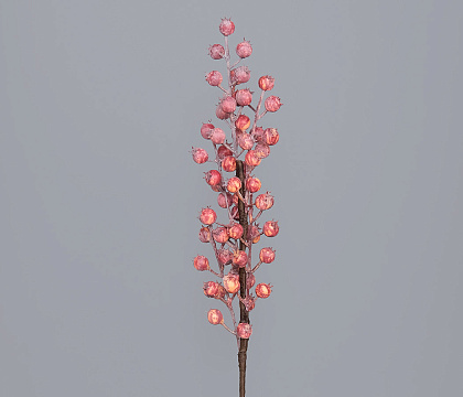 Ветка декоративная с ягодами, 1 шт.