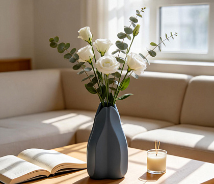 Ваза керамическая, 13*25 см