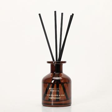 Ароматический диффузор с палочками 100 мл., White Flower & Oud/Белые цветы и уд