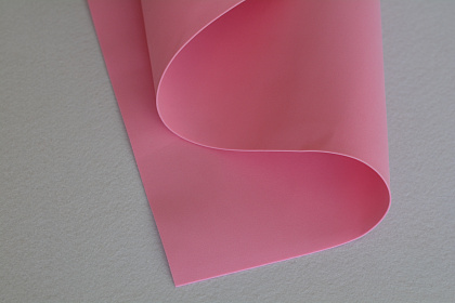 Китайский фоамиран "Зефир" 1 мм. 60 х 70 см. 10 лист./упак, розовый