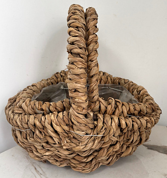 Набор корзин плетеных (рогоз): 30*23*28（13）,24*17*24（11）, 2 шт.