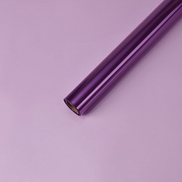 Упак. материал флористическая пленка "Новая глянцевая", 50 мкр, 57см х 10м, сиреневый