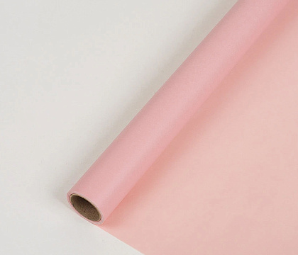 Упаковочный материал Тишью, 58 см х 10 м, чайная роза