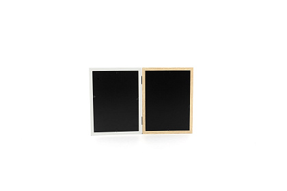 Фоторамка-коллаж складная декоративная из МДФ для 2 фотографий 10x15 см., серия "Классик", 15,9х4х20,9 см