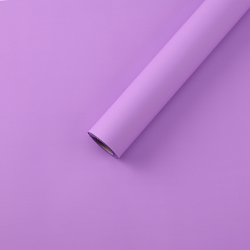 Упак. материал матовая пленка "Фаворит new" однотонная, 50 мкр, 50 см х 10 м, сиреневый
