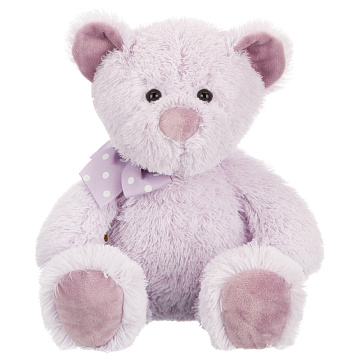 Игрушка мягконабивная ТМ "Relana" Мишка лавандовый с бантиком, 24 см, в/п 23*22*15 см