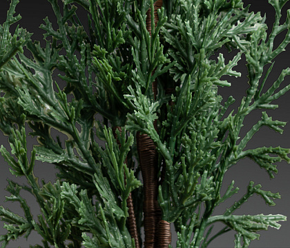 Декоративная новогодняя ветка, 70 см.