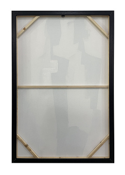 Картина "Силуэт", 80% ручная работа, рама пластиковая, 80*120*3,5