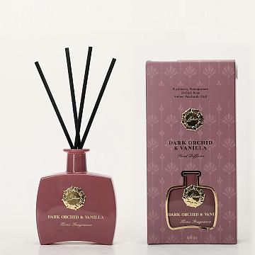 Ароматический диффузор с палочками 100 мл., Dark Orchid & Vanilla/Черная орхидея и ваниль