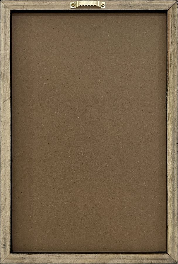 Постер "Тигр I", рама деревянная, 25*38*1,5