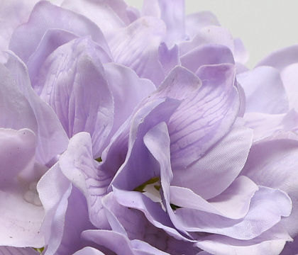 Цветок искусственный декоративный "Гортензия", H50*D22 см., сиреневый
