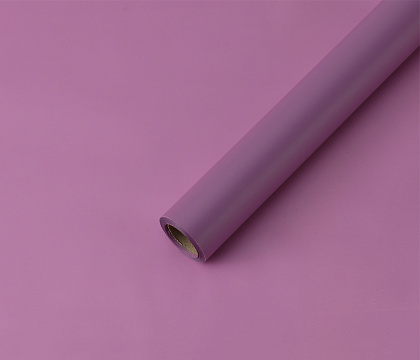 Упак. материал флористическая пленка "Vogue" 50 мкр, 60 см х 10м, ежевичный