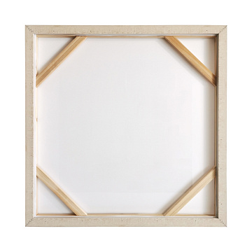 Картина "Полутона", 30% ручная работа, рама пластиковая, 70x70