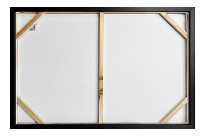 Картина "Солнечный зайчик", 30% ручная работа, рама пластиковая, 80x120