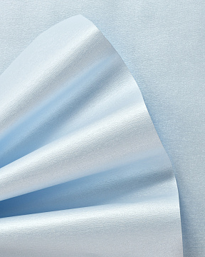 Упаковочная бумага с перламутровым отливом 53 см* 4 ярда, 120 г/м², небесно-голубой