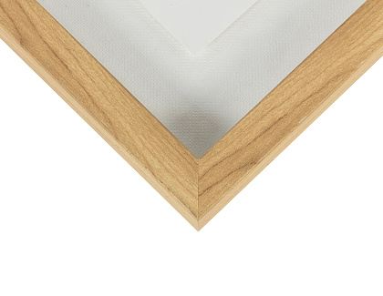 Панно "Флёр де Пари II" с тиснением, рама пластиковая со стеклом, 40x50x2,5