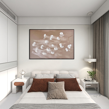 Картина "Солнечный зайчик", 30% ручная работа, рама пластиковая, 80x120