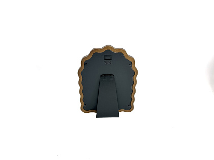 Фоторамка декоративная из дерева, серия "Арка", цвет коричневый, со стеклом, 15x20 см