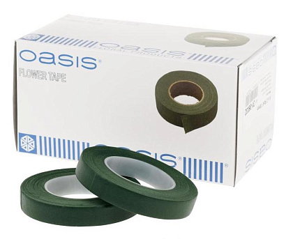 Упаковка Лента Flower Tape, 13мм х 27м, 12 шт./упак., зеленый мох, арт. 31-06032