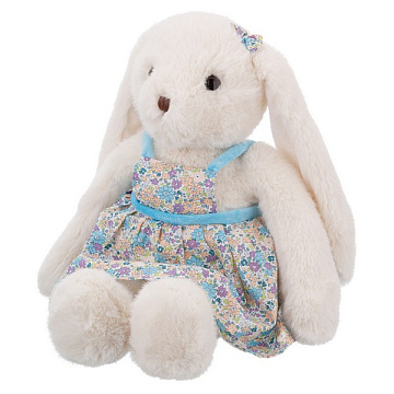 Игрушка мягконабивная ТМ "Relana" Зайка в сарафане, 28 см, в/п 28*15*12 см