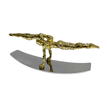 Статуэтка декоративная "Баланс", цвет золото, 26*6,5*8,5 см