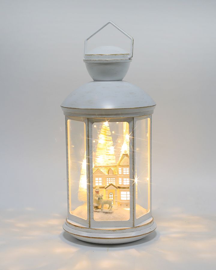 Светящаяся новогодняя композиция  18X18X35.5CM, работает от батареек 3C , в комплект не входят