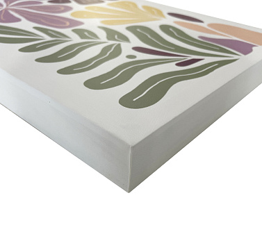 Постер "Цветочный узор I", без рамы, 30*40*3,8