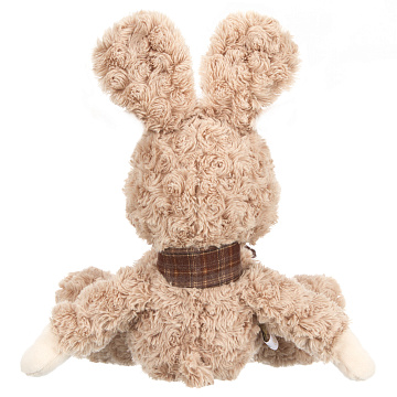 Игрушка мягконабивная ТМ "Relana" Зайчик с коричневым шарфиком, 25 см, в/п 25*25*20 см