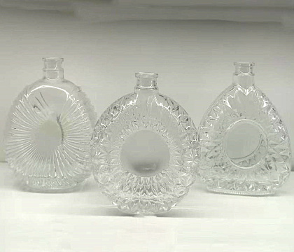 Ваза стеклянная D15,5 * H18,5 см, 1 шт.,прозрачный