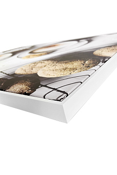 Картина "Кофе-брейк", рама пластиковая, 80x120