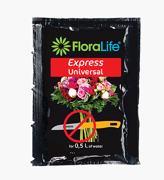  Коробка Floralife Express Universal 300 Порошк. подкорм. для срез. цветов 5гр, 1000шт, арт. 82-85013