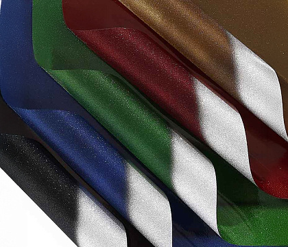 Упак. материал флористическая пленка "Люрекс", 120 мкр, 57 см х 57 см, 10 листов/упак., белый