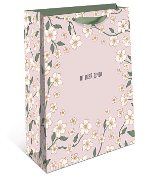 Сумка подарочная, размер: 18х22,3х10 см. в упак. 6 шт.